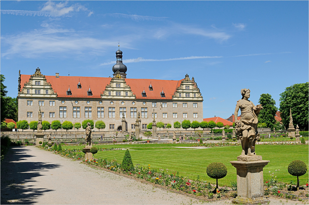 Schloss Weikersheim mit Park