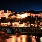 Schloss Weilburg an der Lahn zur blauen Stunde