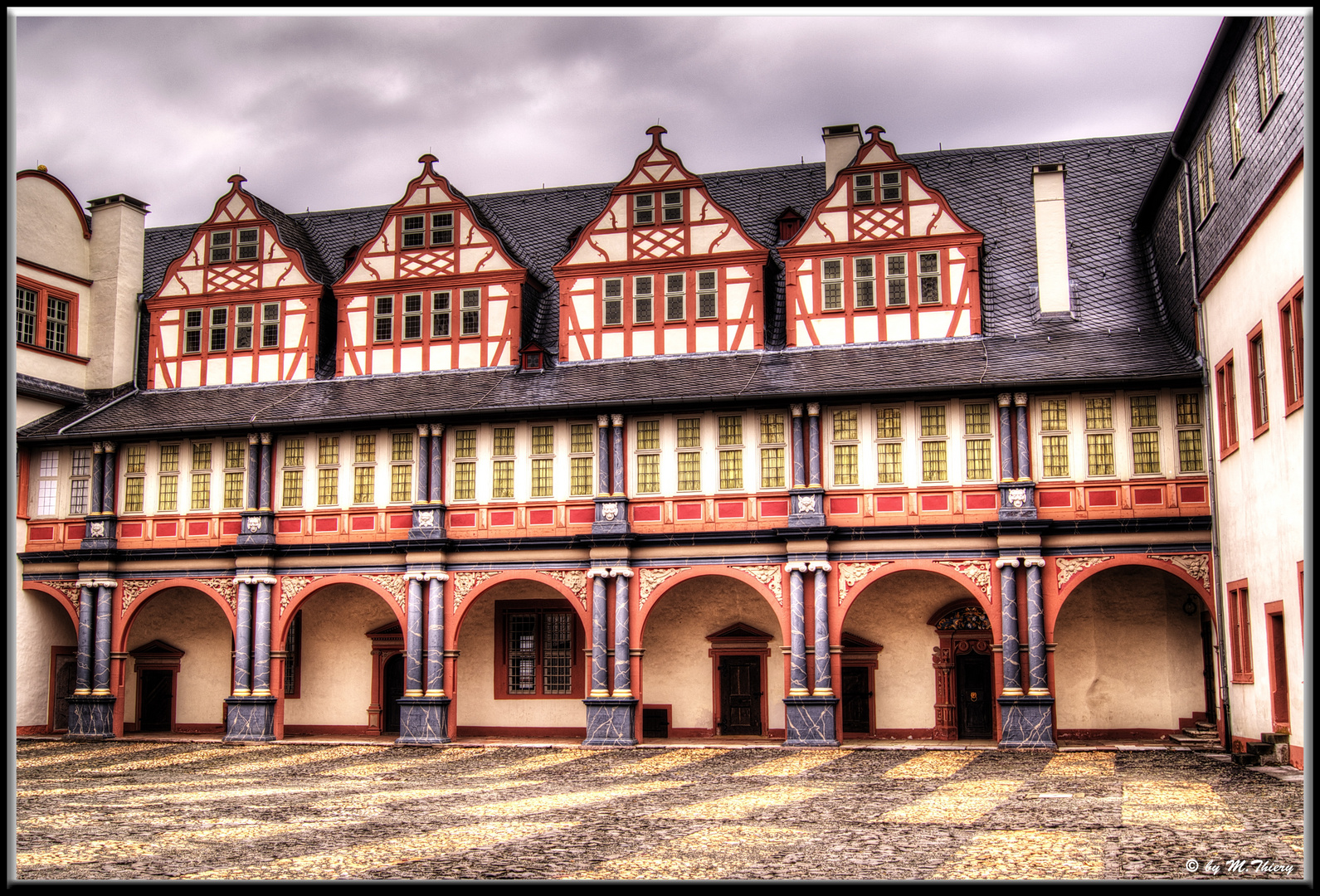 Schloss Weilburg Innenhof