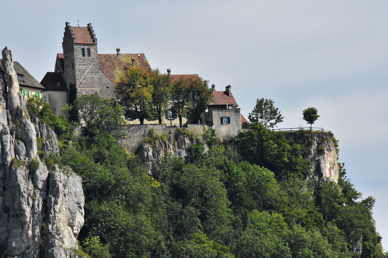 Schloss Werenwag im Donautal