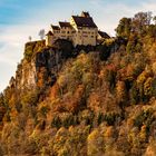 Schloss Werenwag im Herbstkleid 