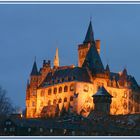 Schloß Wernigerode am Abend