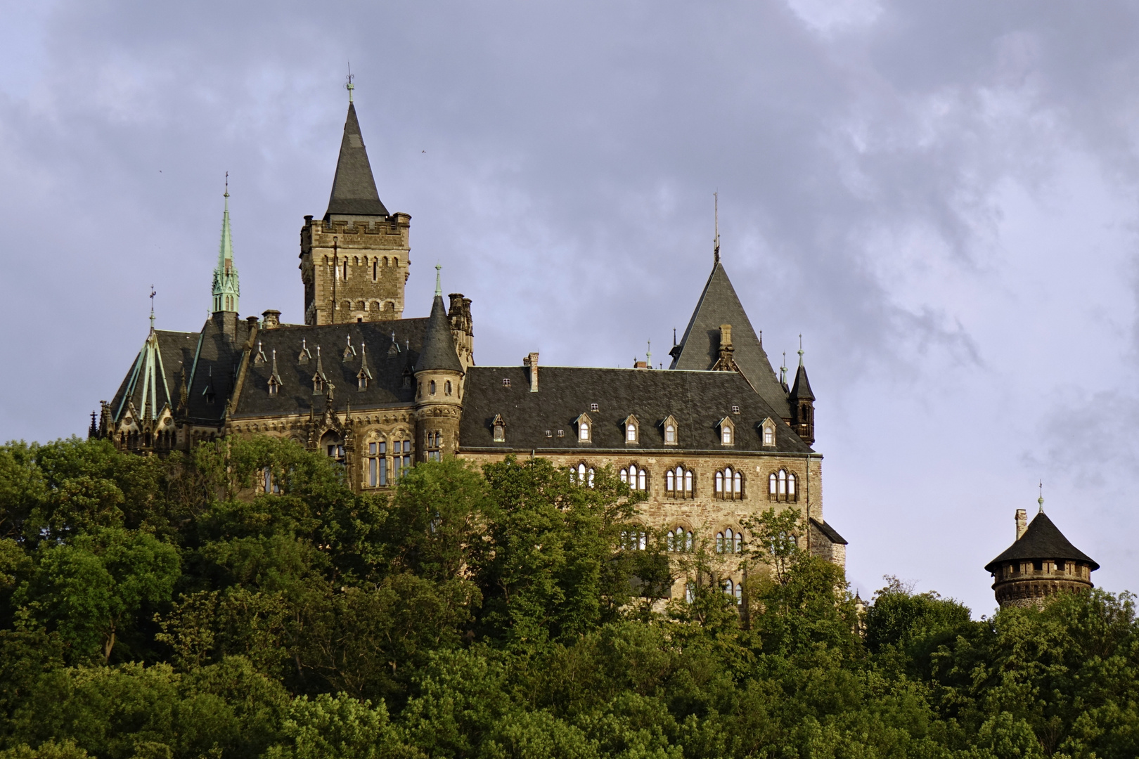 Schloss Wernigerode bei Tag