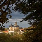 Schloß Wernigerode im Blättermantel