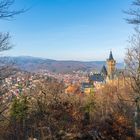 Schloss Wernigerode im Frühling