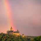 Schloss Wernigerode mit Regenbogen