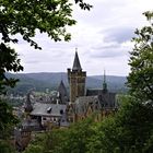 Schloss Wernigerode vom Agnesberg aus