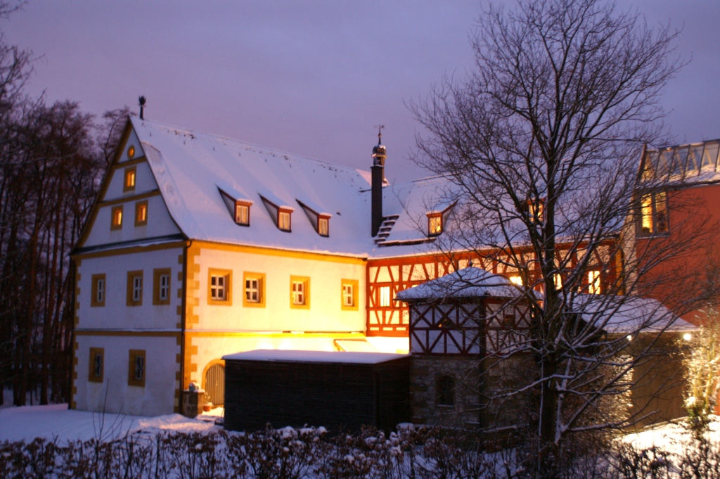 Schloss Wernsdorf am letzten Sonntag