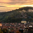 Schloss Wertheim bei Sonnenaufgang