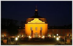 Schloß Wickrath bei Nacht