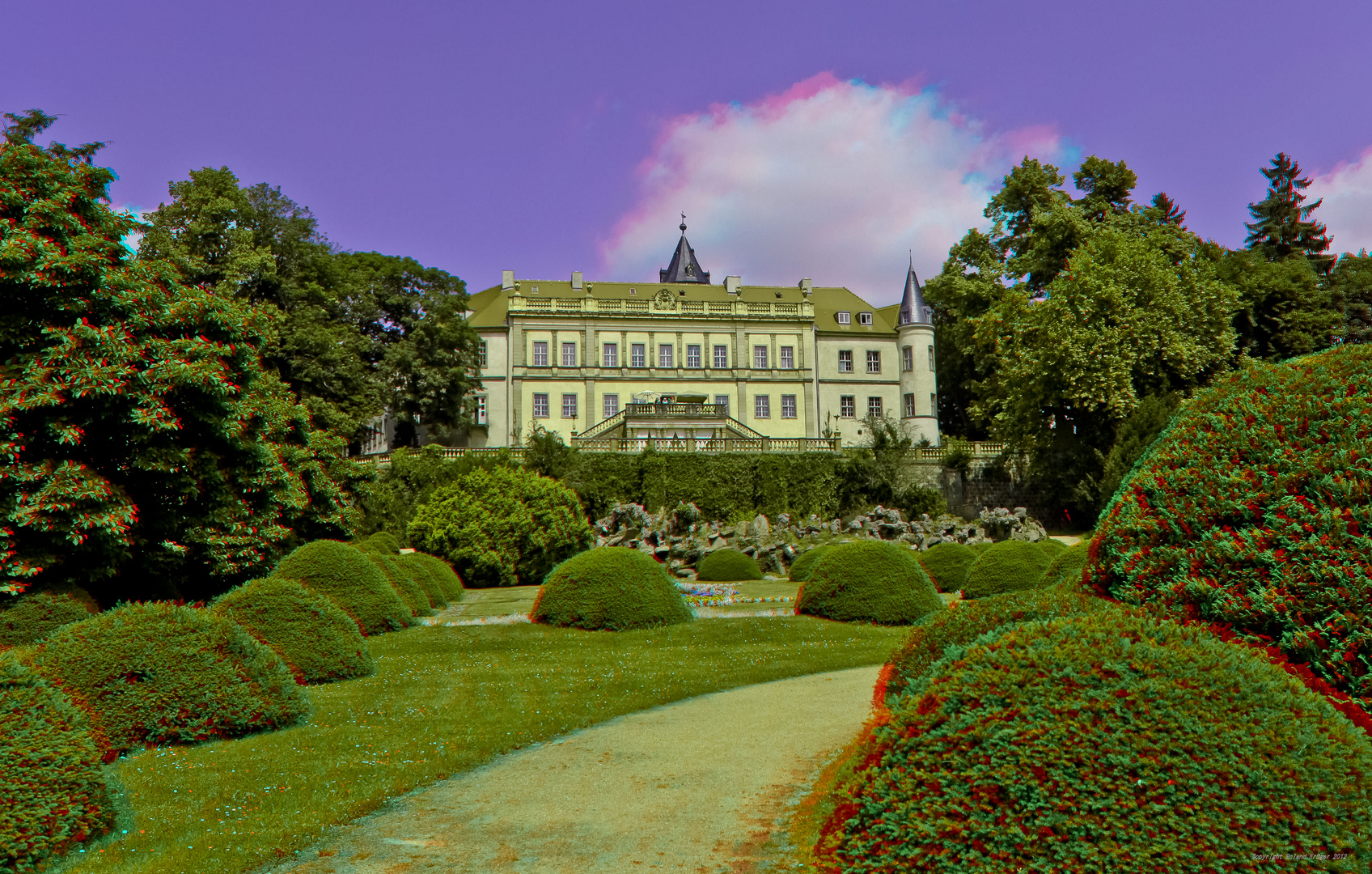 Schloss Wiesenburg 3D