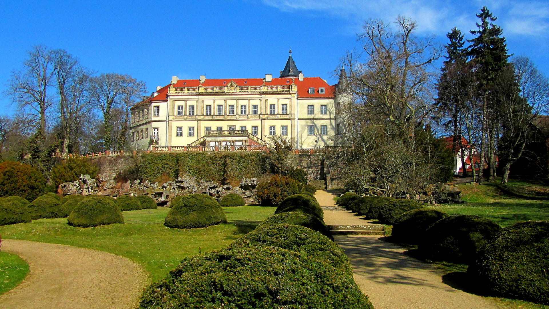 Schloss Wiesenburg.