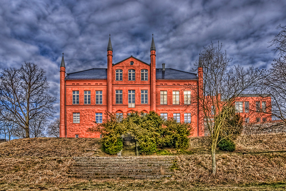 Schloss Wietzow Rückseite