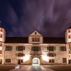 Schloss Wilhelmsburg zur Blauen Stunde.