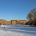 Schloss Wilhelmshöhe im winterlichen Kleid