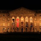 Schloss Wilhelmshöhe in Kassel bei Nacht