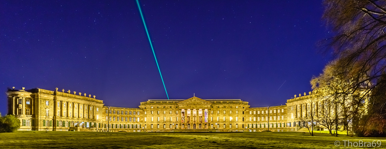 Schloss Wilhelmshöhe mit Laserscape