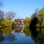 Schloss Wittringen, eingerahmt.