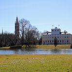 Schloss Wörlitz im Frühling