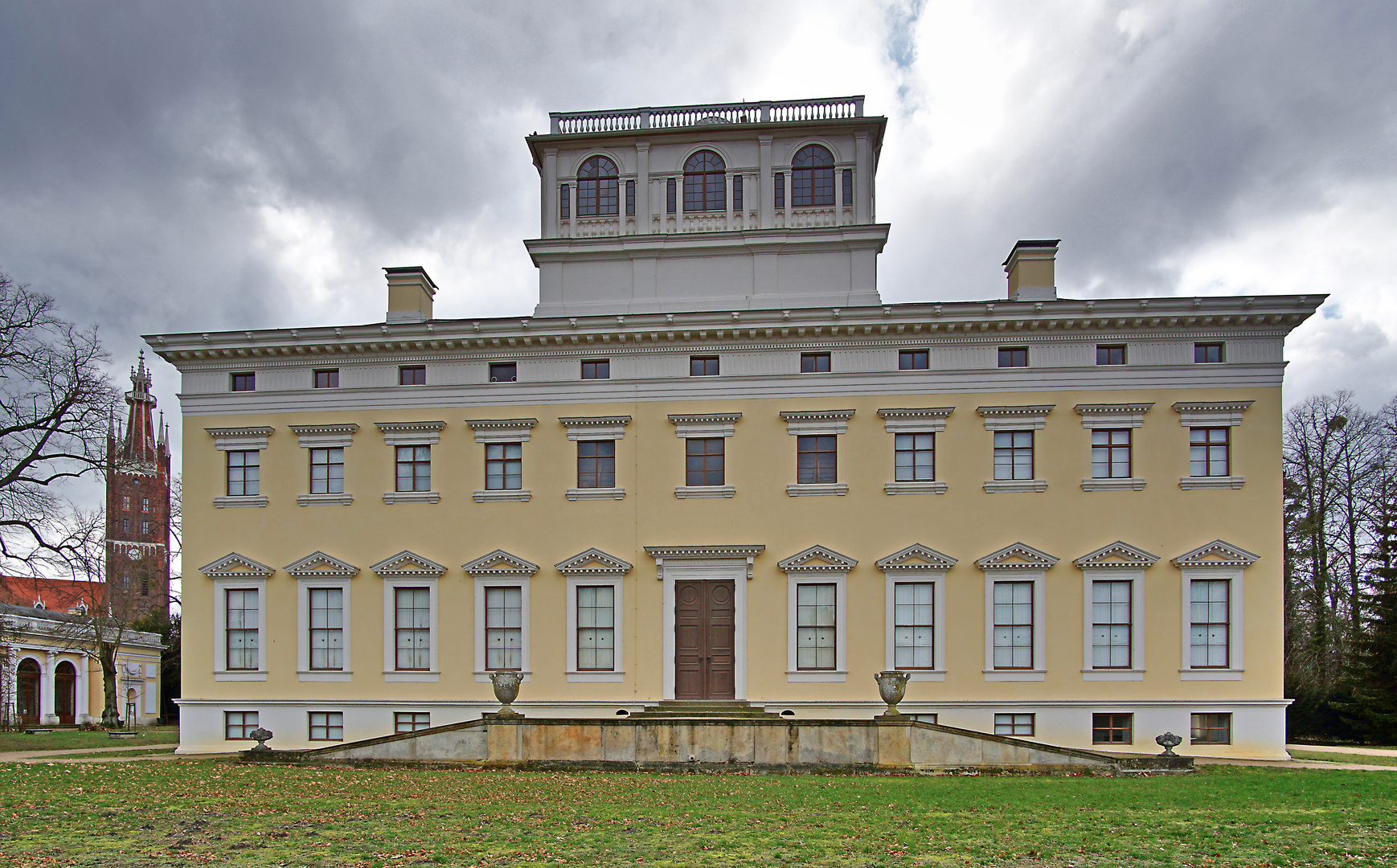 Schloß Wörlitz - Rückseite