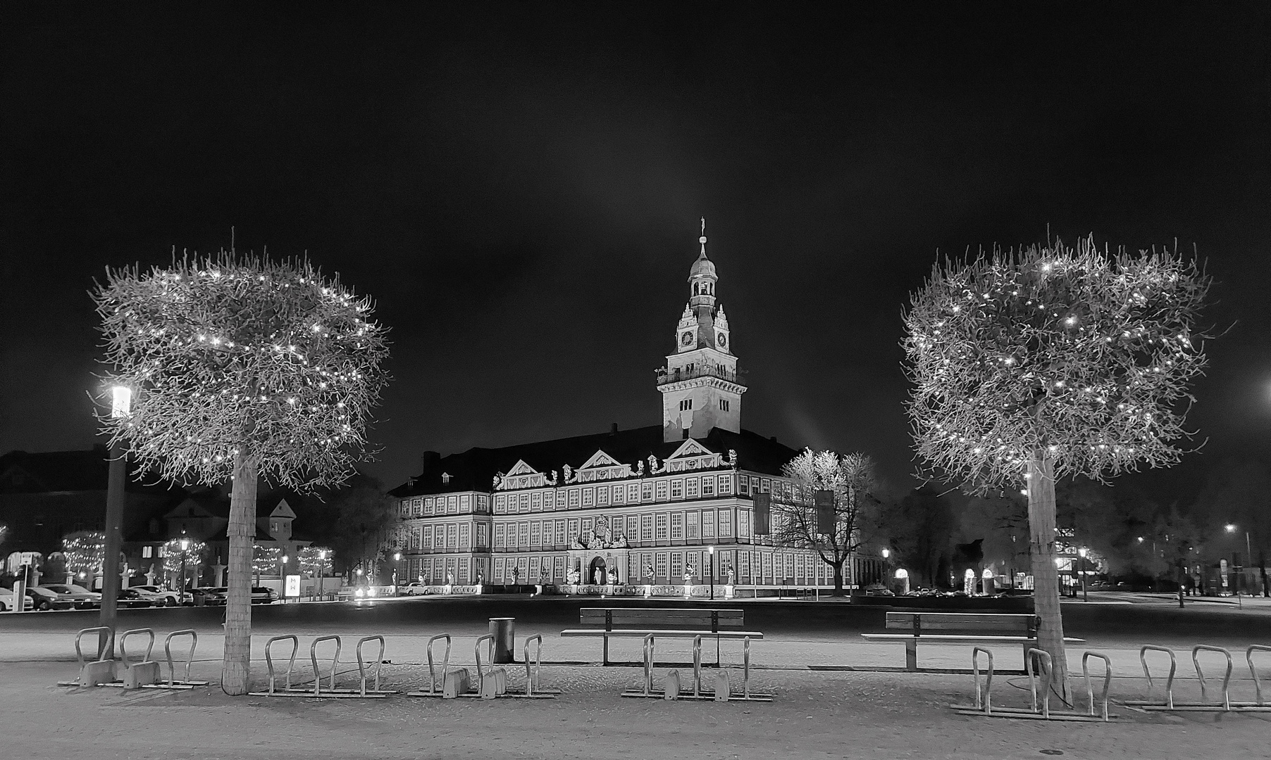 Schloss Wolfenbüttel in s/w