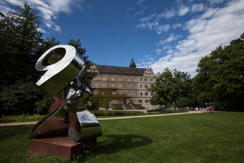 Schloss Wolfsburg - die Südseite -