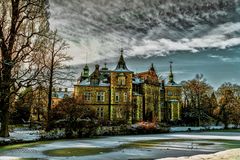 Schloß zu Bückeburg im Winterlicht