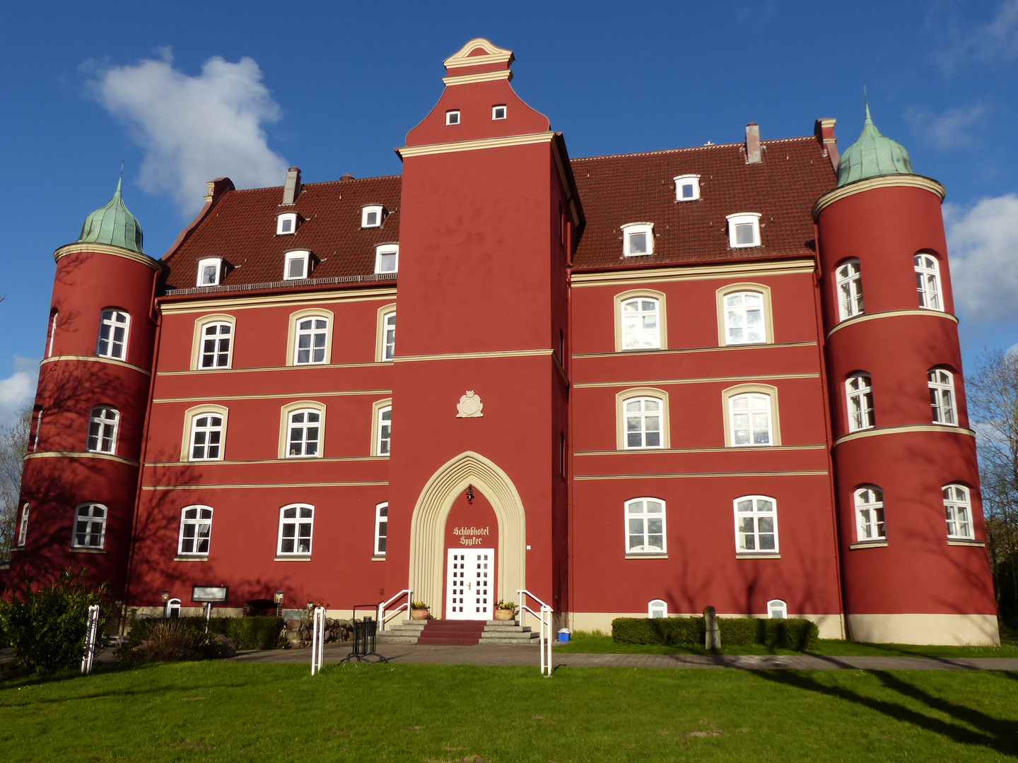 Schlossanlage Spyker in Rügen