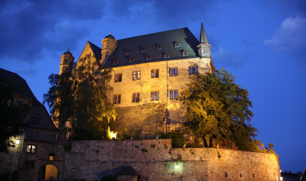 Schlossansichten in Marburg 1