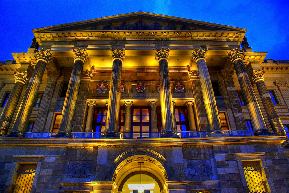 Schlossarkaden Braunschweig in HDR