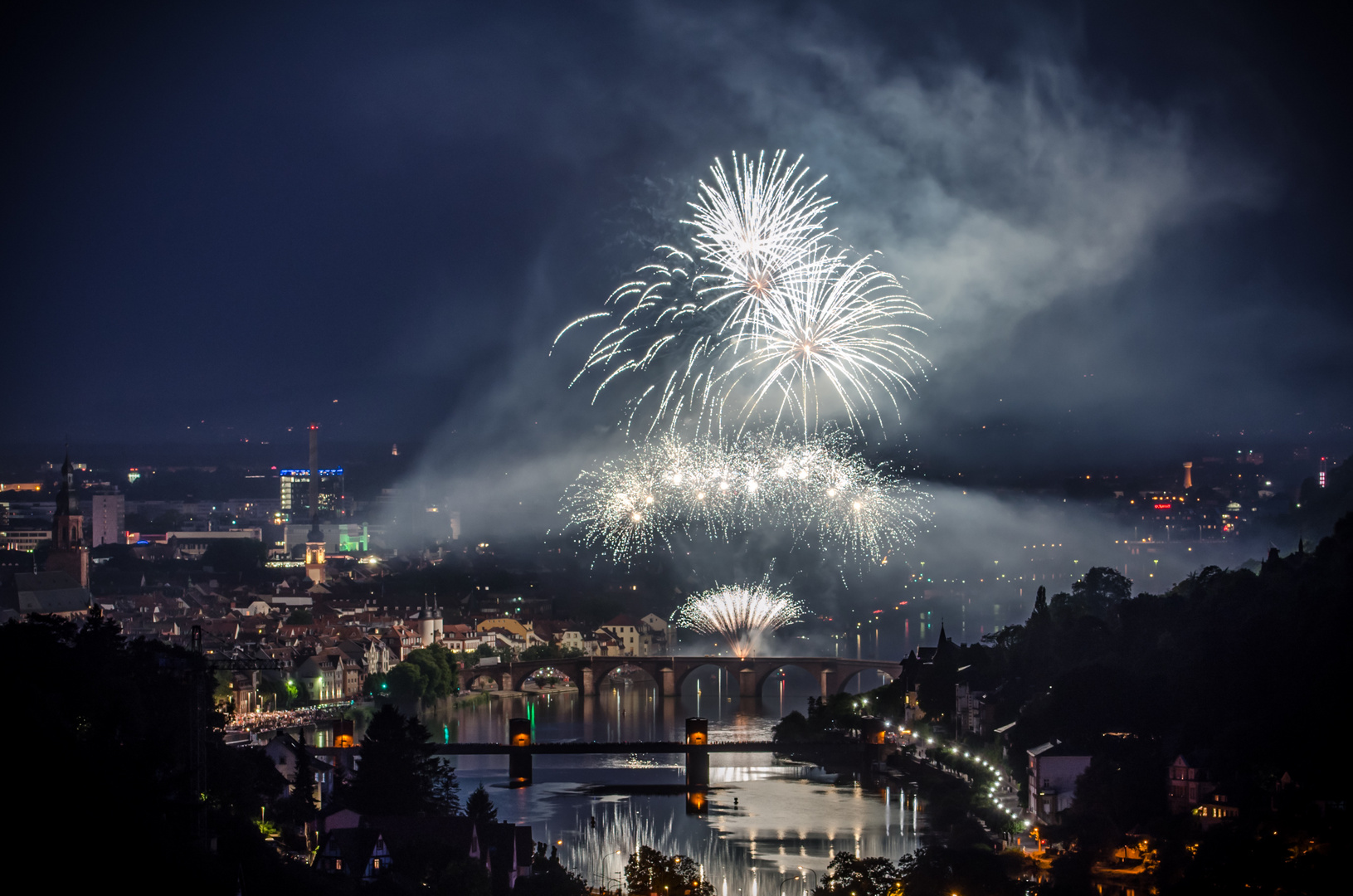 Schlossbeleuchtung Heidelberg 11.07.2015