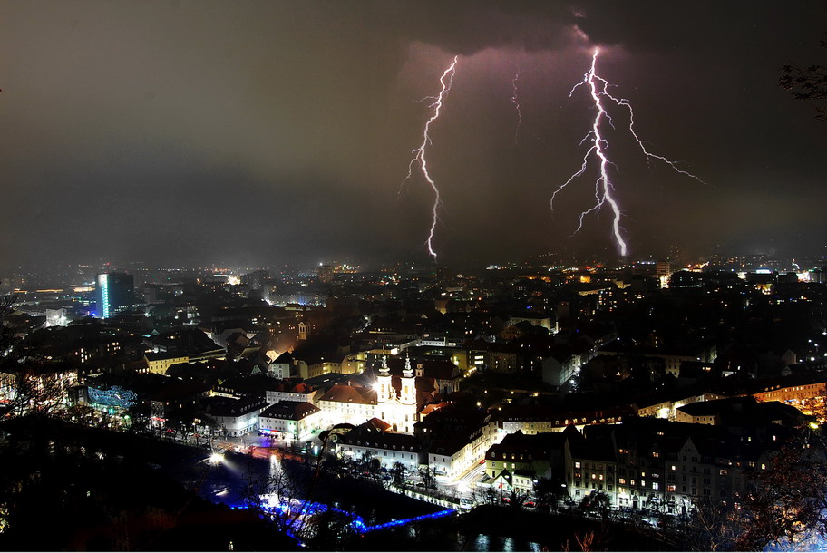 Schlossberg Gewitter