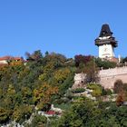 Schlossberg mit Uhrturm in Graz