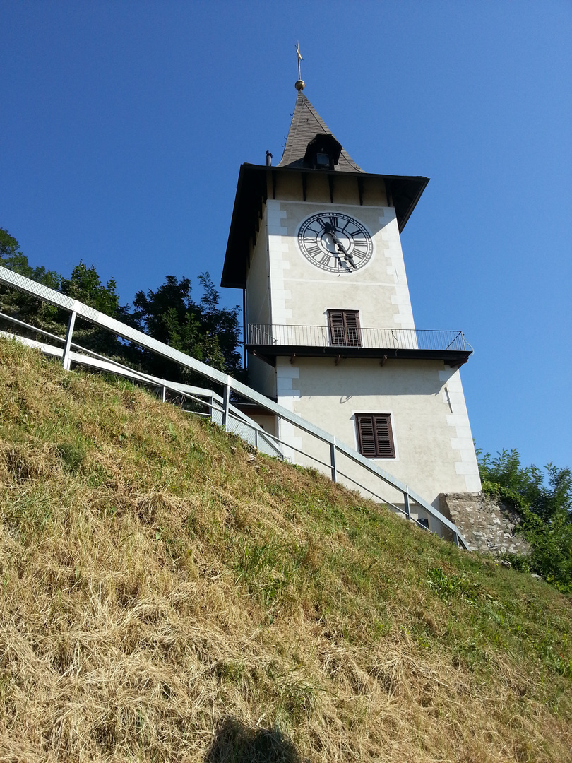 Schloßberg von Bruck an der Mur