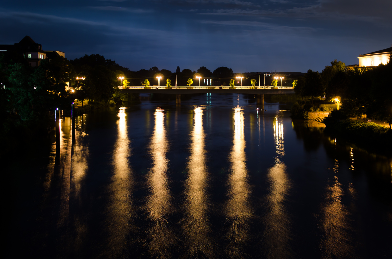 Schloßbrücke in Mülheim an der Ruhr