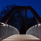 Schlossbrücke Riesa bei Nacht