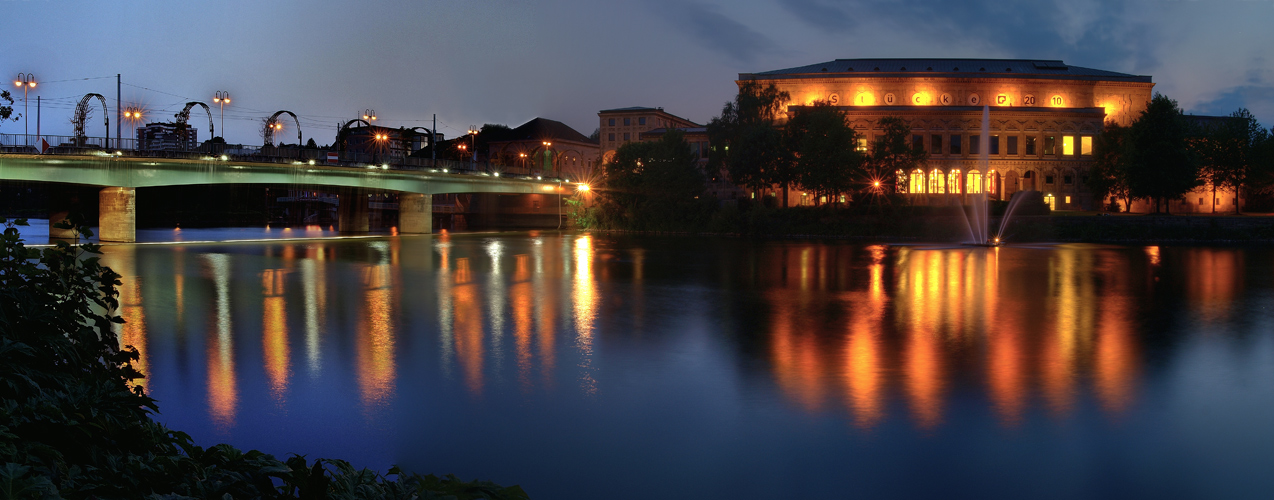 Schloßbrücke & Stadthalle