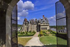 SCHLOSSFESTUNG LANGEAIS, nahe Tours an der Loire