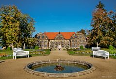 Schlossgarten Blankenburg.