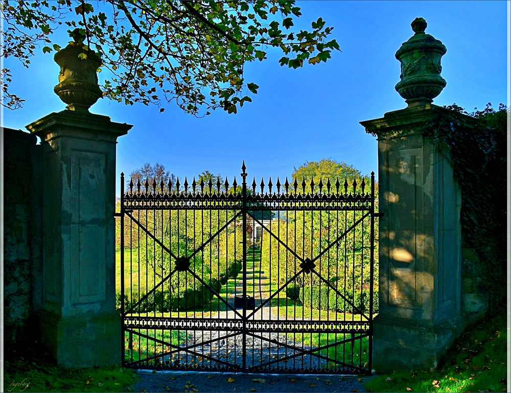 Schlossgarten Cappenberg - mit Durchblick