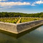 Schlossgarten Chenonceau - Loire/Frankreich