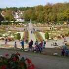 Schlossgarten im Herbst.