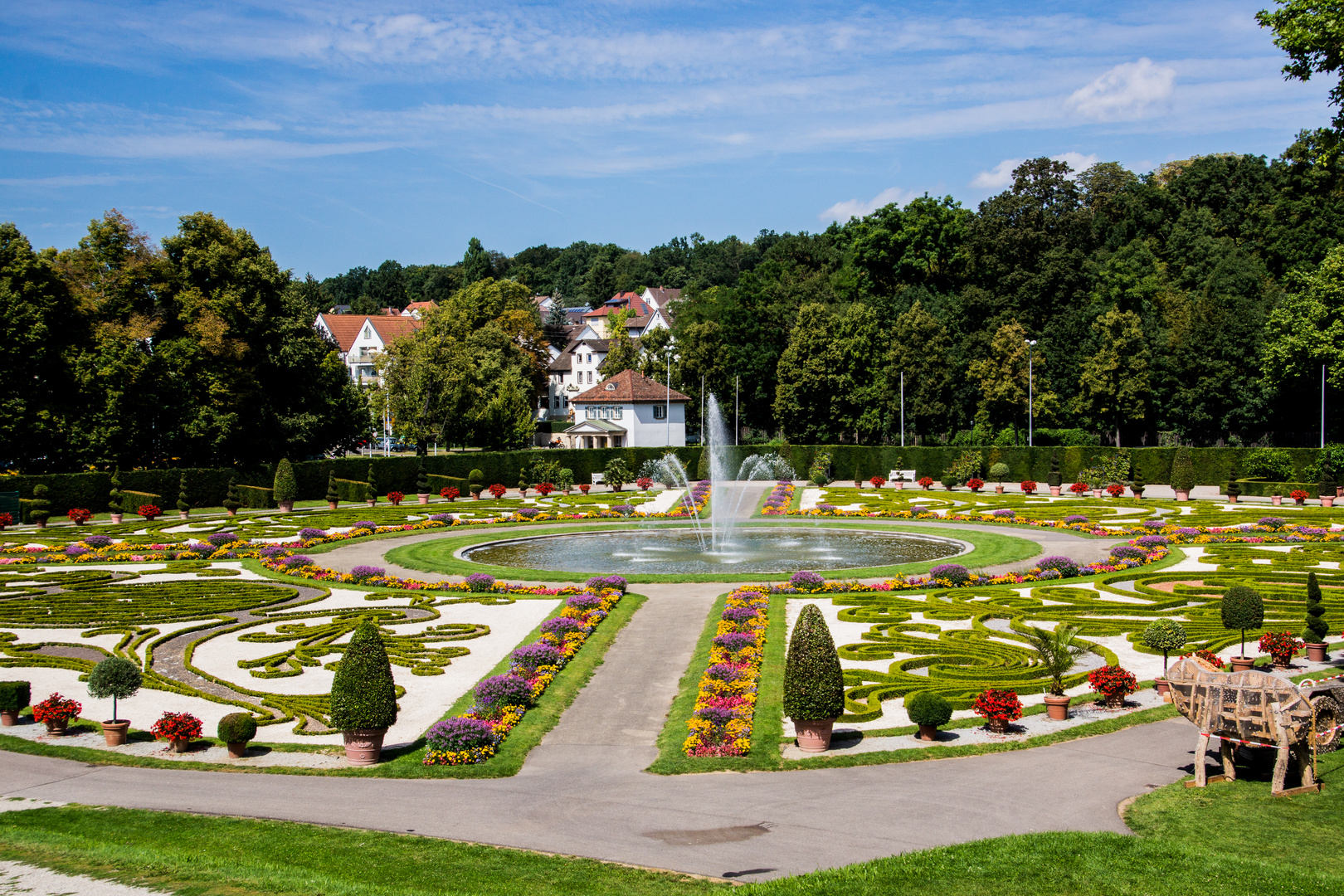 Schlossgarten im Residenzschloss Ludwigsburg