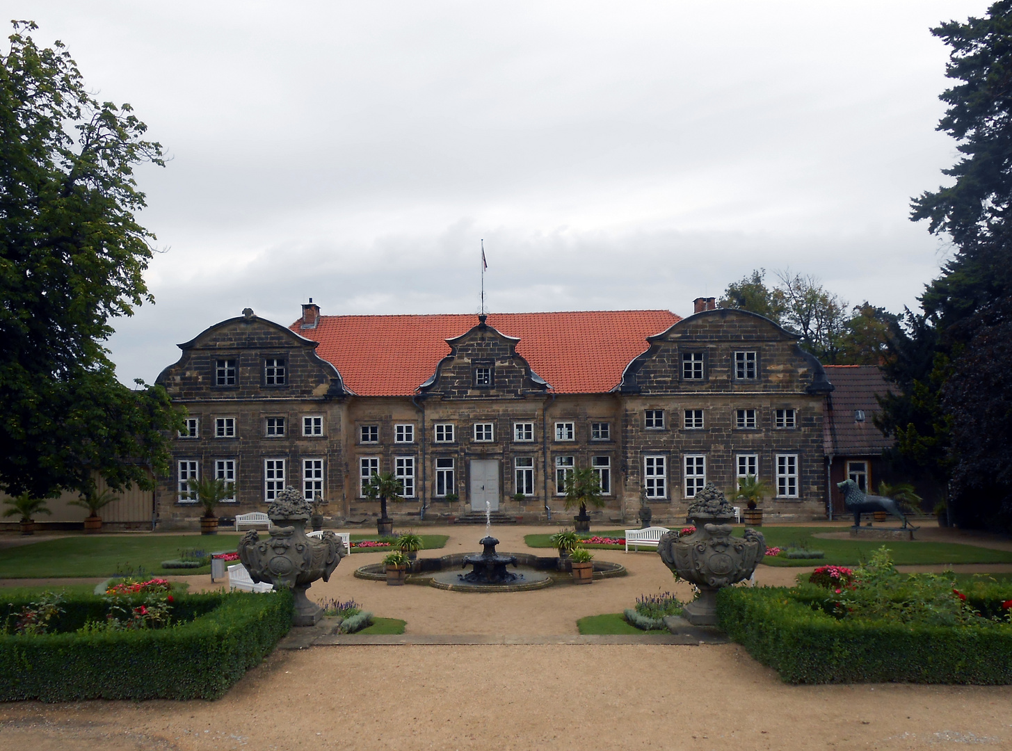 Schlossgarten in Blankenburg