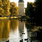 Schlossgarten Karlsruhe - Sommerliches Treiben im Herbst