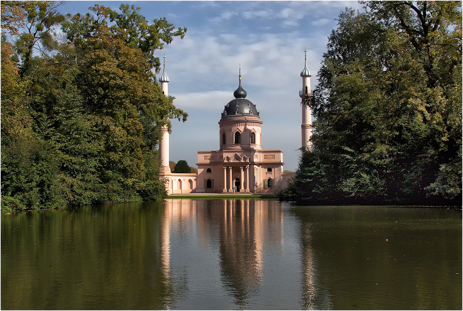 SCHLOSSGARTEN SCHWETZINGEN Foto &amp; Bild spezial, moschee