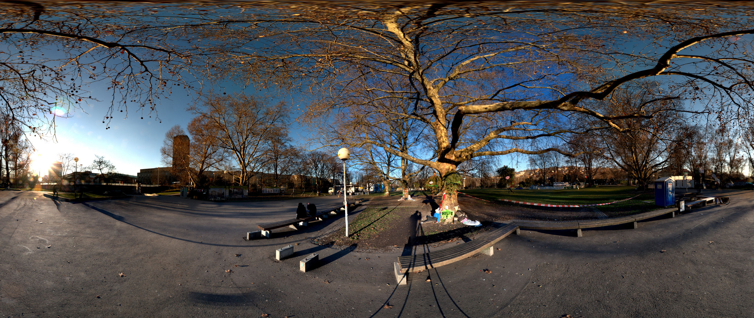 Schlossgarten Stuttgart - Panorama