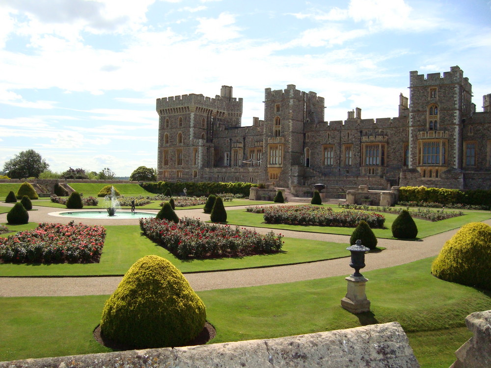 Schlossgarten vom Windsor Castle