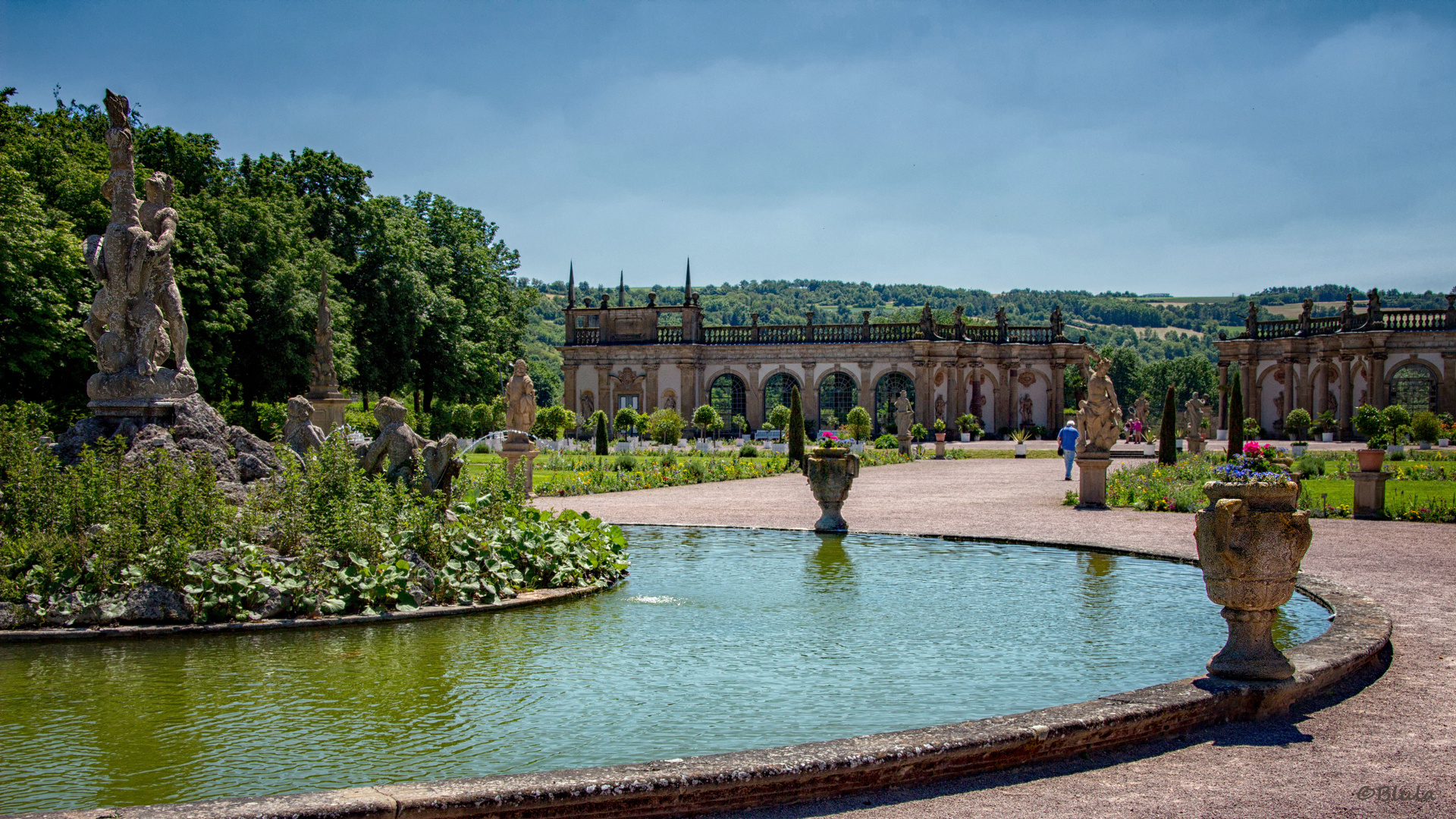 Schlossgarten Weikersheim Foto & Bild | world, natur, landschaft Bilder auf fotocommunity