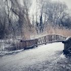 Schlossgartenbrücke im Winter